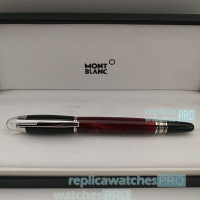 Grade Clone Montblanc Star Walker Pen Brown Barrel White Clip Rollerball Pen